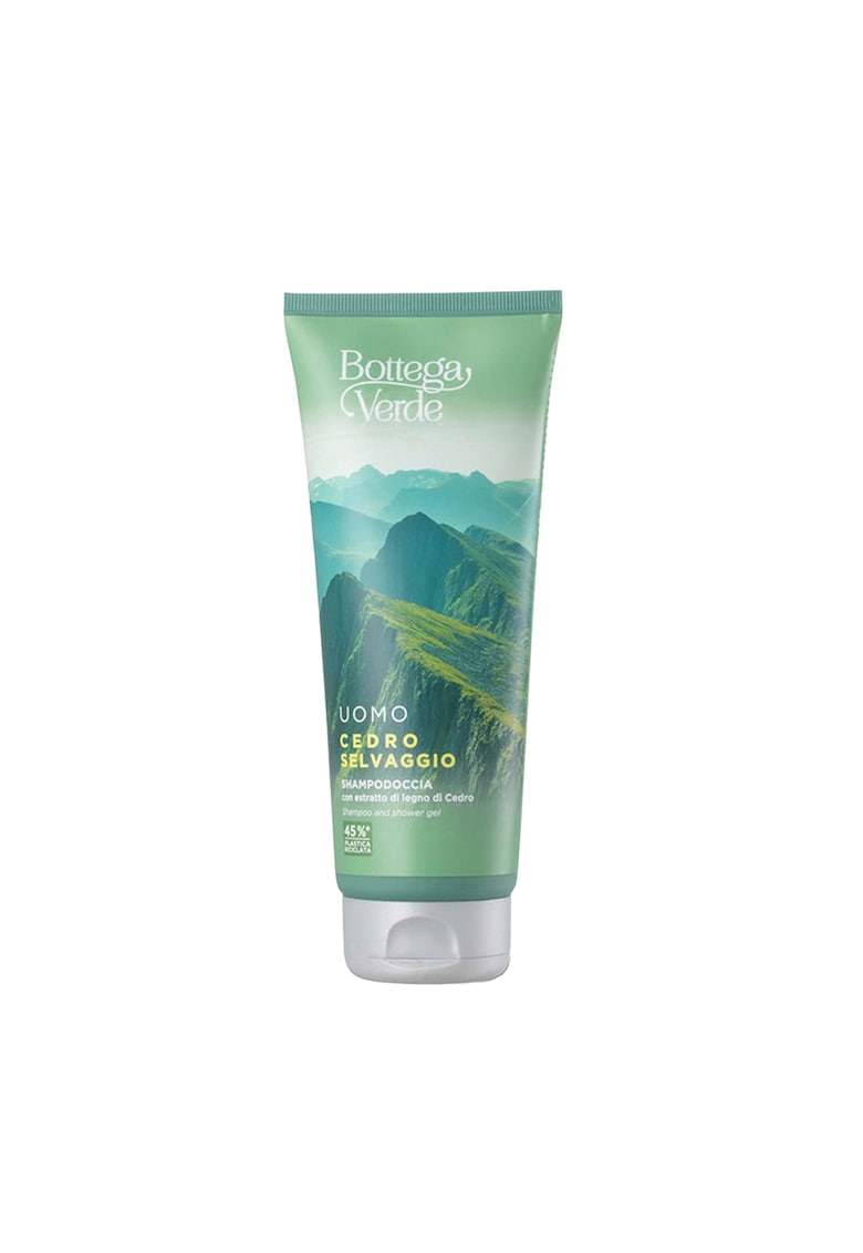 Sampon si gel de dus 2 in 1 - hidratant - cu extract de lemn de cedru - Cedro Selvaggio - 200 ml
