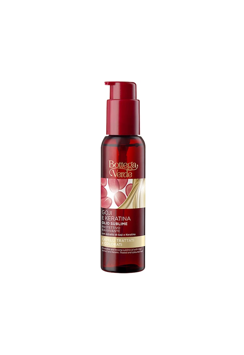 Ulei cu efect de protectie - pentru par tratat si vopsit - cu extract de goji si keratina - Goji e Keratina - 100 ML -