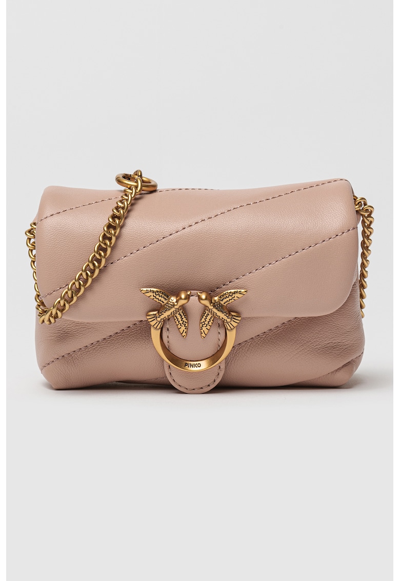 Geanta crossbody de piele Love Puff