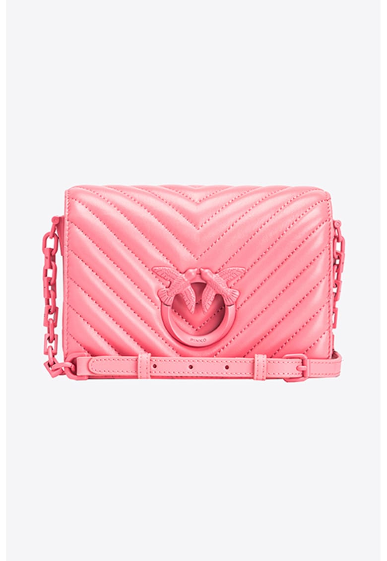 Geanta crossbody de piele Love Click