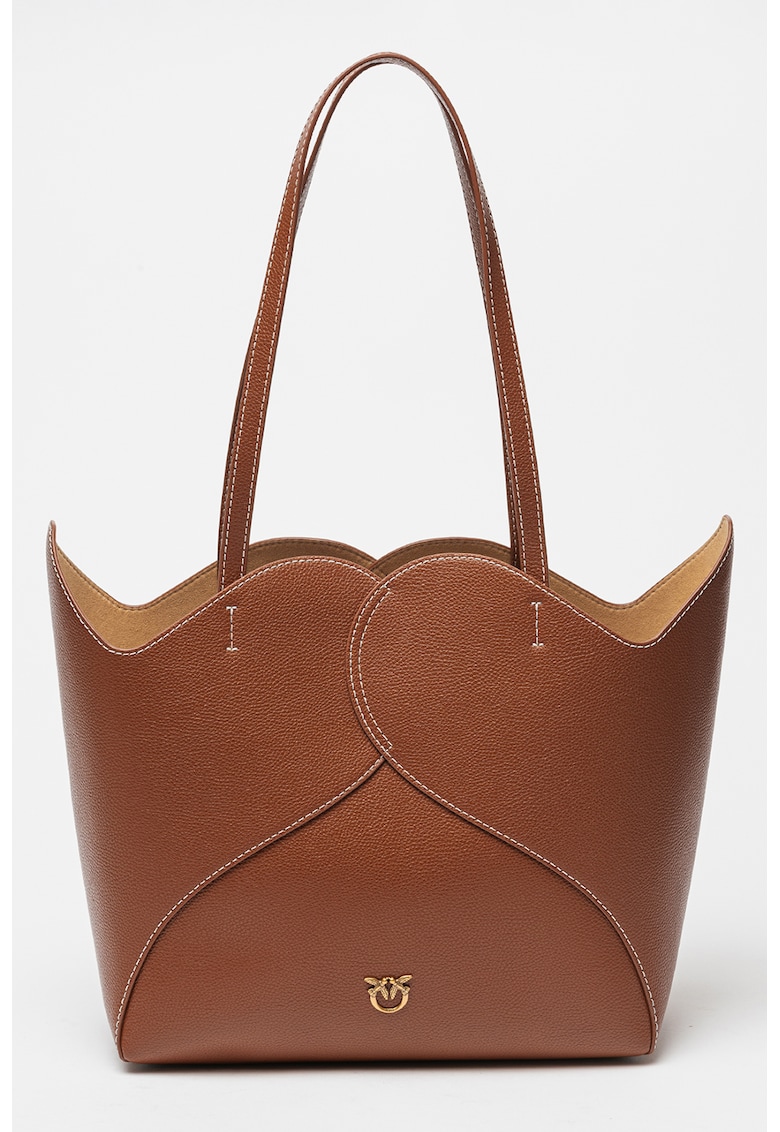 Geanta shopper de piele Heart