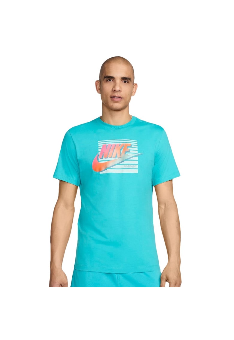 Tricou Sportswear Graphic FQ7995-345 - Barbati - Turcoaz