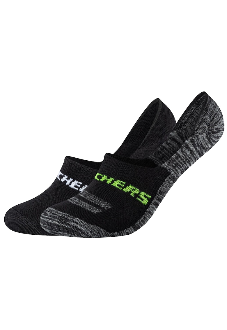 Set de sosete unisex foarte scurte - 2 perechi - Multicolor
