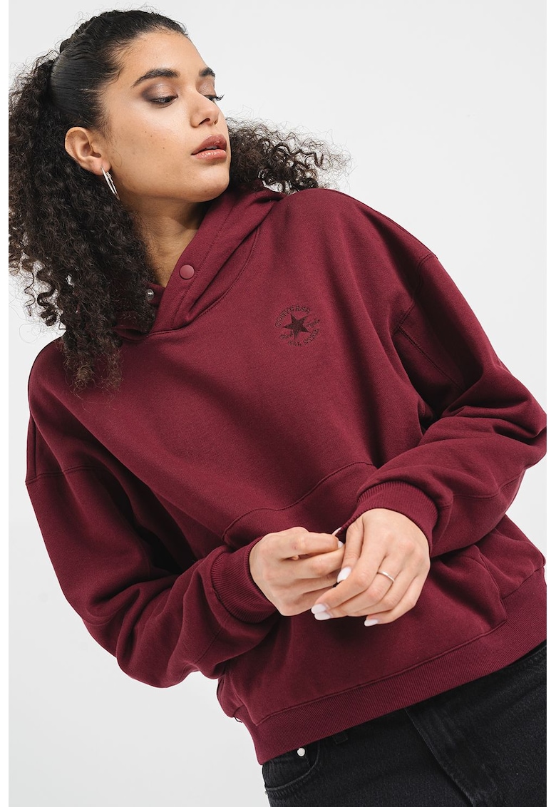 Hanorac uni cu buzunar kangaroo