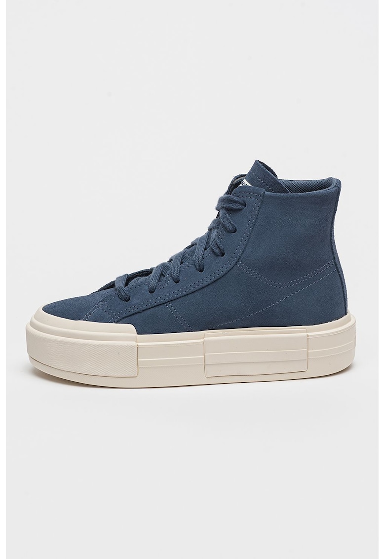 Tenisi din piele intoarsa Chunk Taylor All Star - Albastru prafuit
