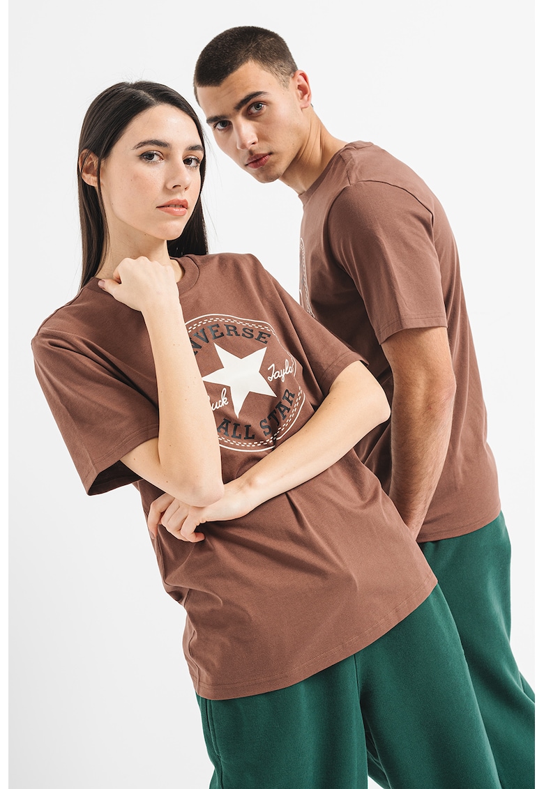 Tricou unisex de bumbac cu logo