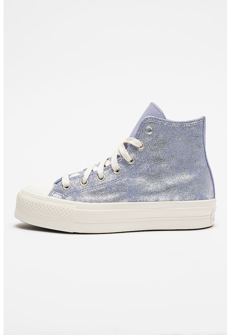 Tenisi inalti stralucitori Chuck Taylor All Star - Albastru lavanda