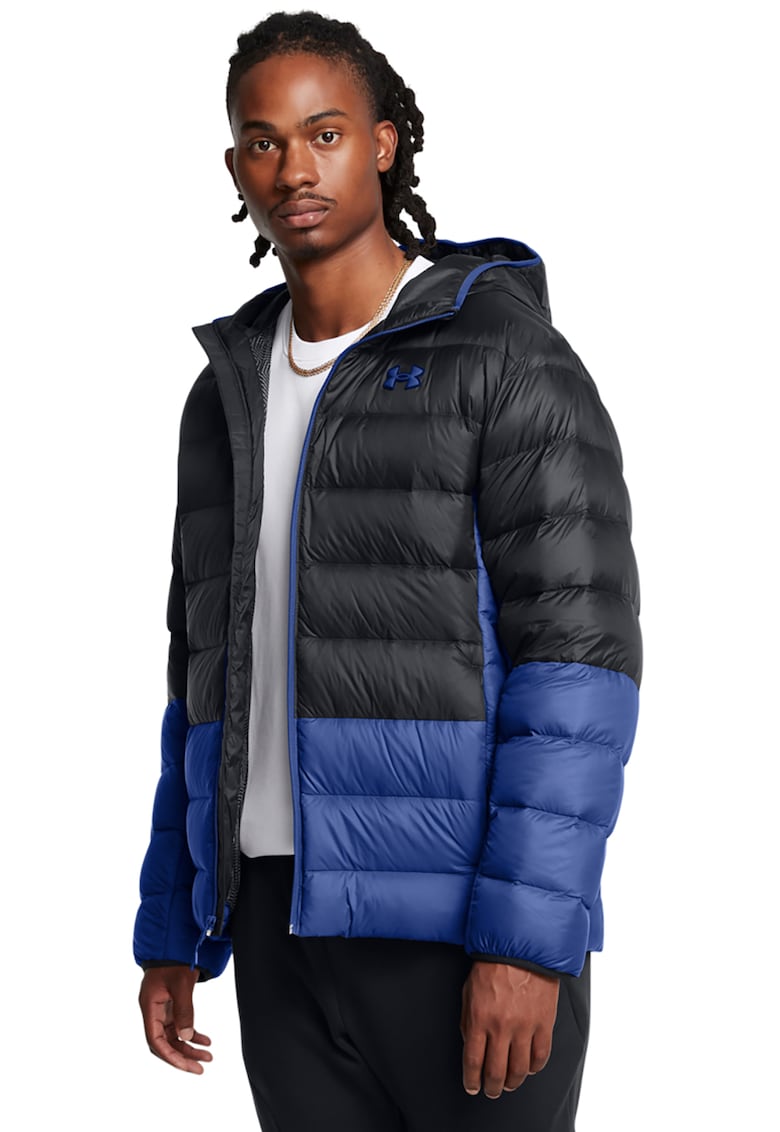 Geaca cu umplutura de puf si gluga Legend