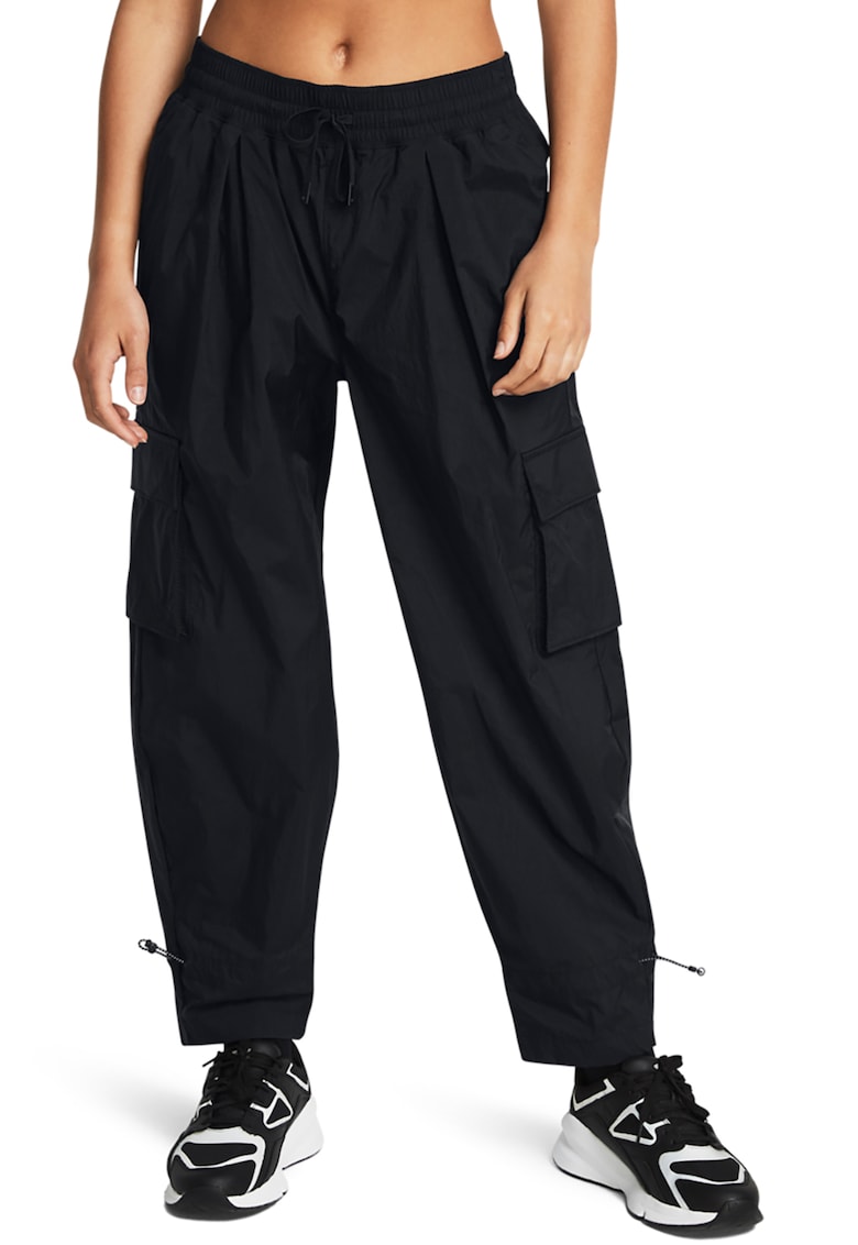 Pantaloni de trening cu buzunare cu clapa - pentru antrenament Crinkle