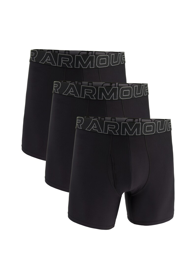 Set de boxeri Performance Tech - 3 perechi - Negru