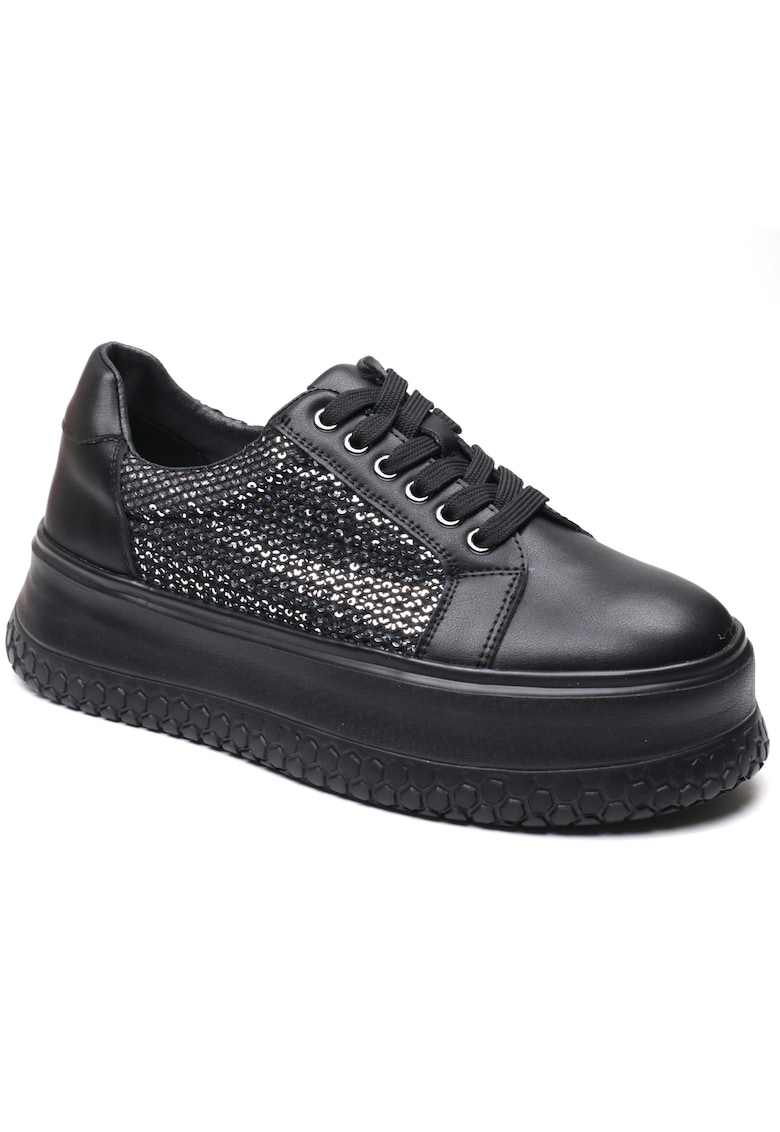 Sneakers dama W1W140022A 01 Z negru