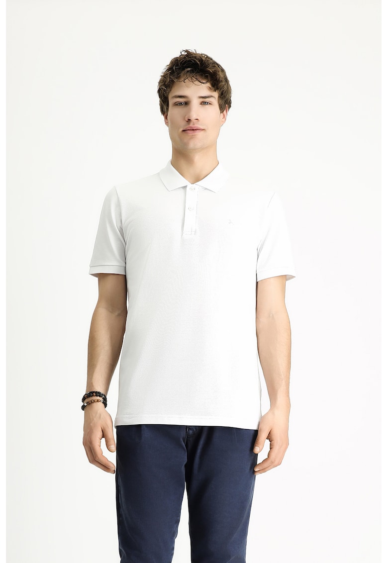 Tricou polo slim fit