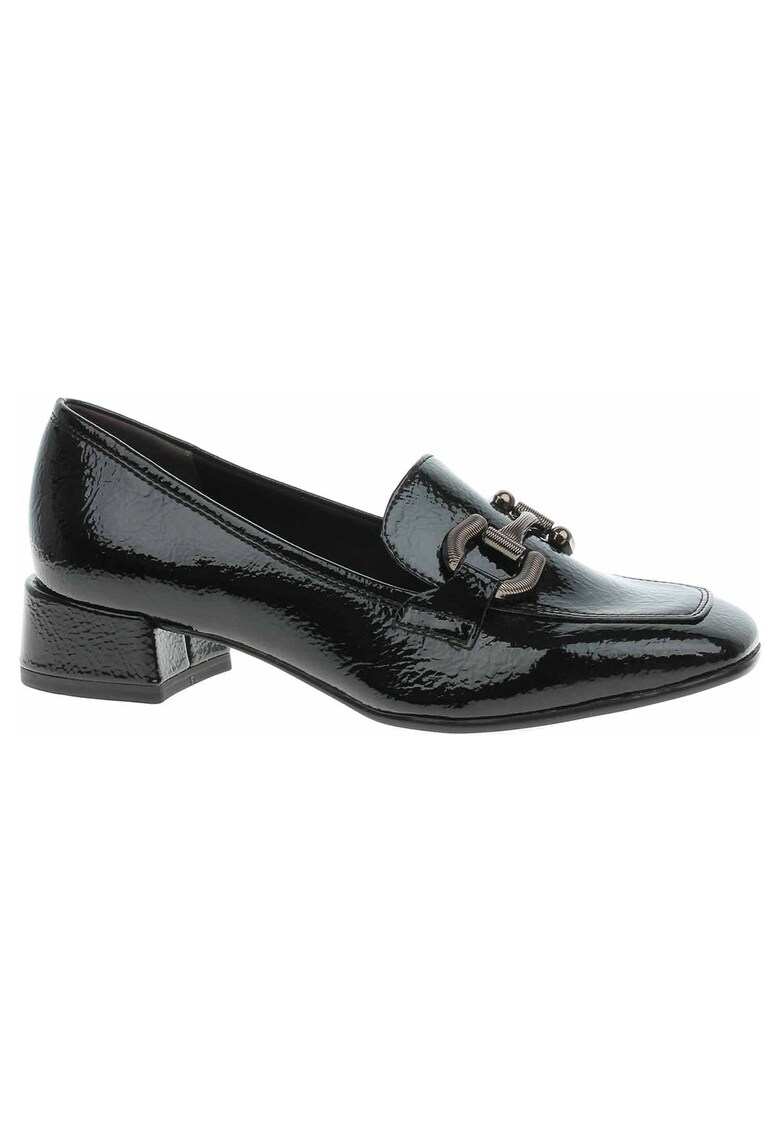 Pantofi loafer cu toc masiv