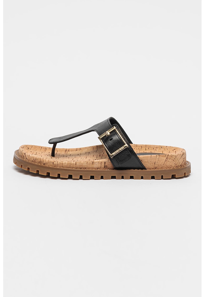 Papuci flip-flop din piele Easton