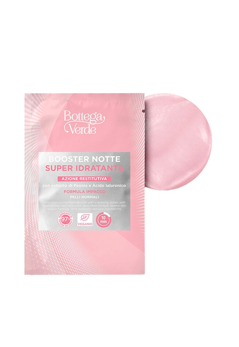 Masca hidratanta cu extract de bujor si acid hialuronic - Peonia e Acido ialuronico - 8 ML -