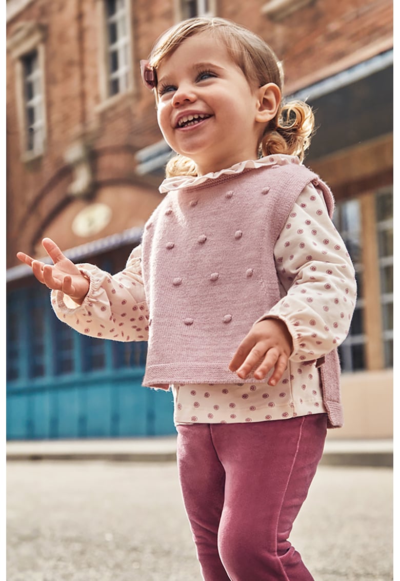 Set de bluza - vesta si pantaloni - 3 piese