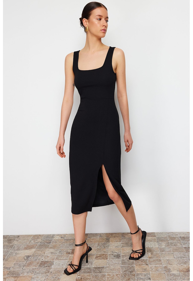 Rochie bodycon midi slim fit