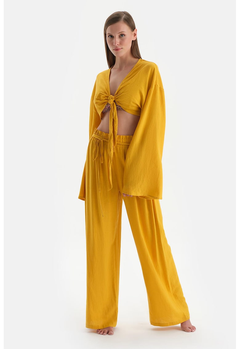 Camasa de plaja din amestec de in