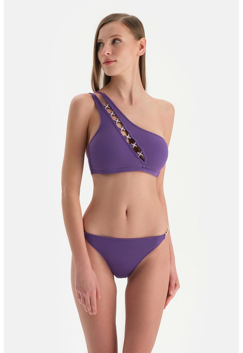 Sutien de baie cu decolteu pe un umar Sutien de baie cu decolteu pe un umar