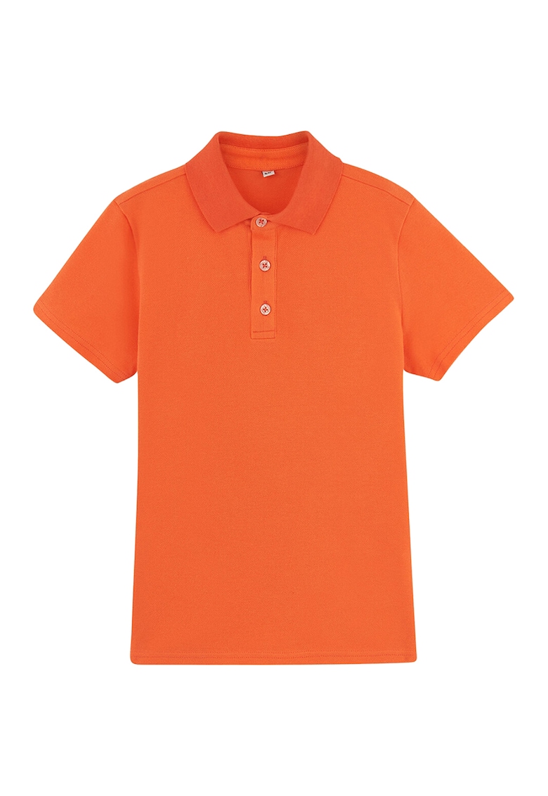 Tricou polo cu aspect de material pique