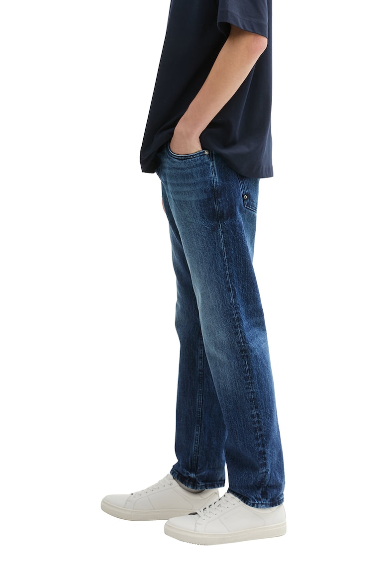 Blugi drepti decolorati Aedan