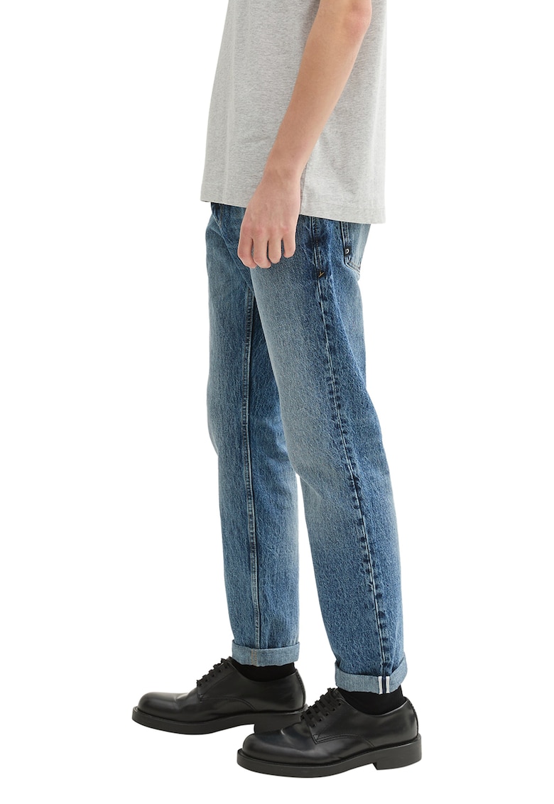 Blugi drepti decolorati Aedan