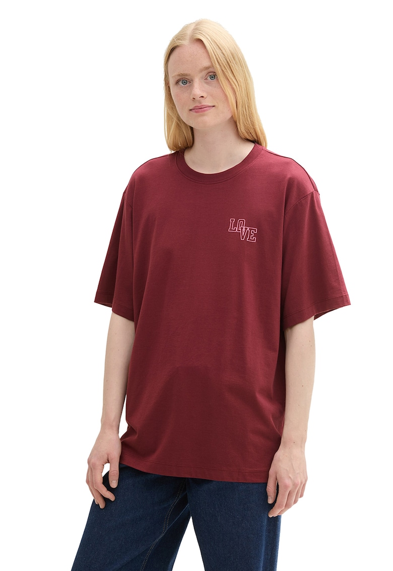 Tricou lejer cu text