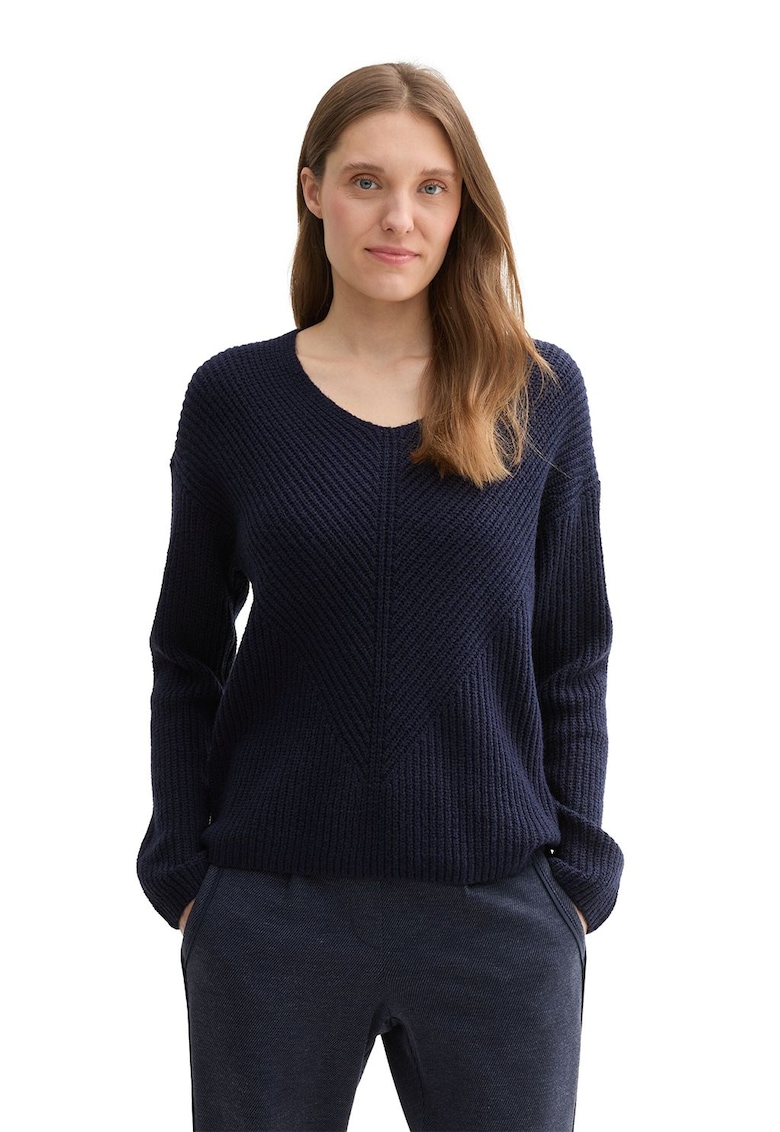 Pulover cu maneci cazute