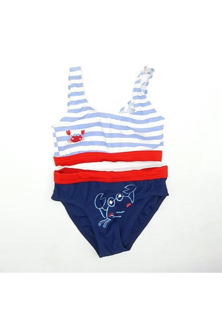 Costum de baie fetite -  din 2 piese - 62429 - Albastru Costum de baie fetite -  din 2 piese - 62429 - Albastru