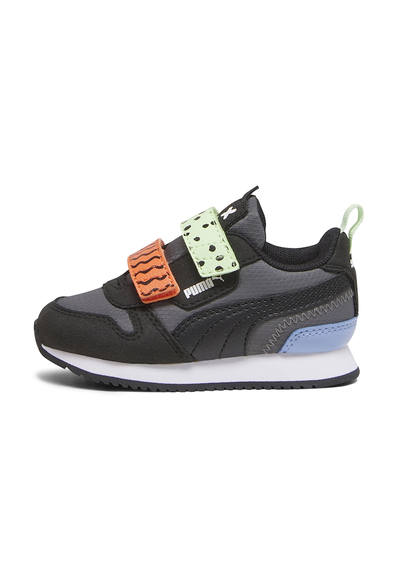 Pantofi sport cu model colorblock si velcro Mix Match