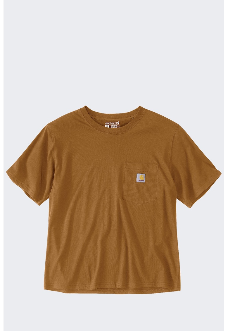 Tricou barbati usor - maro -