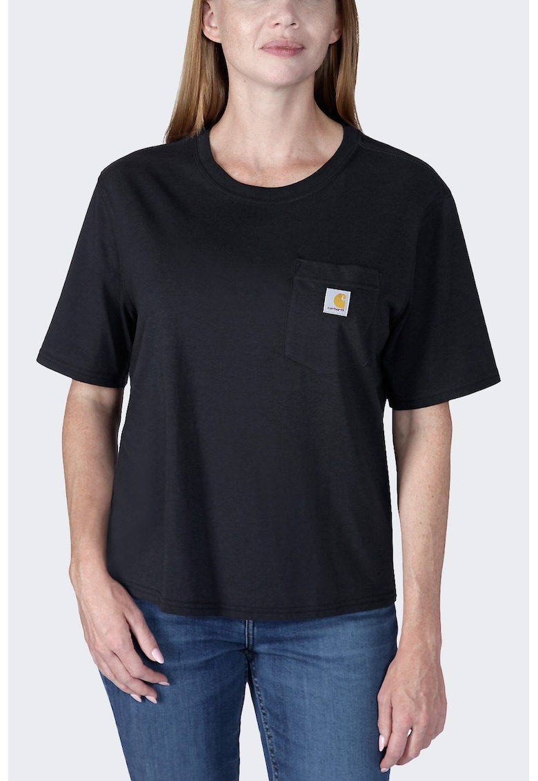 Tricou dama negru - usor -
