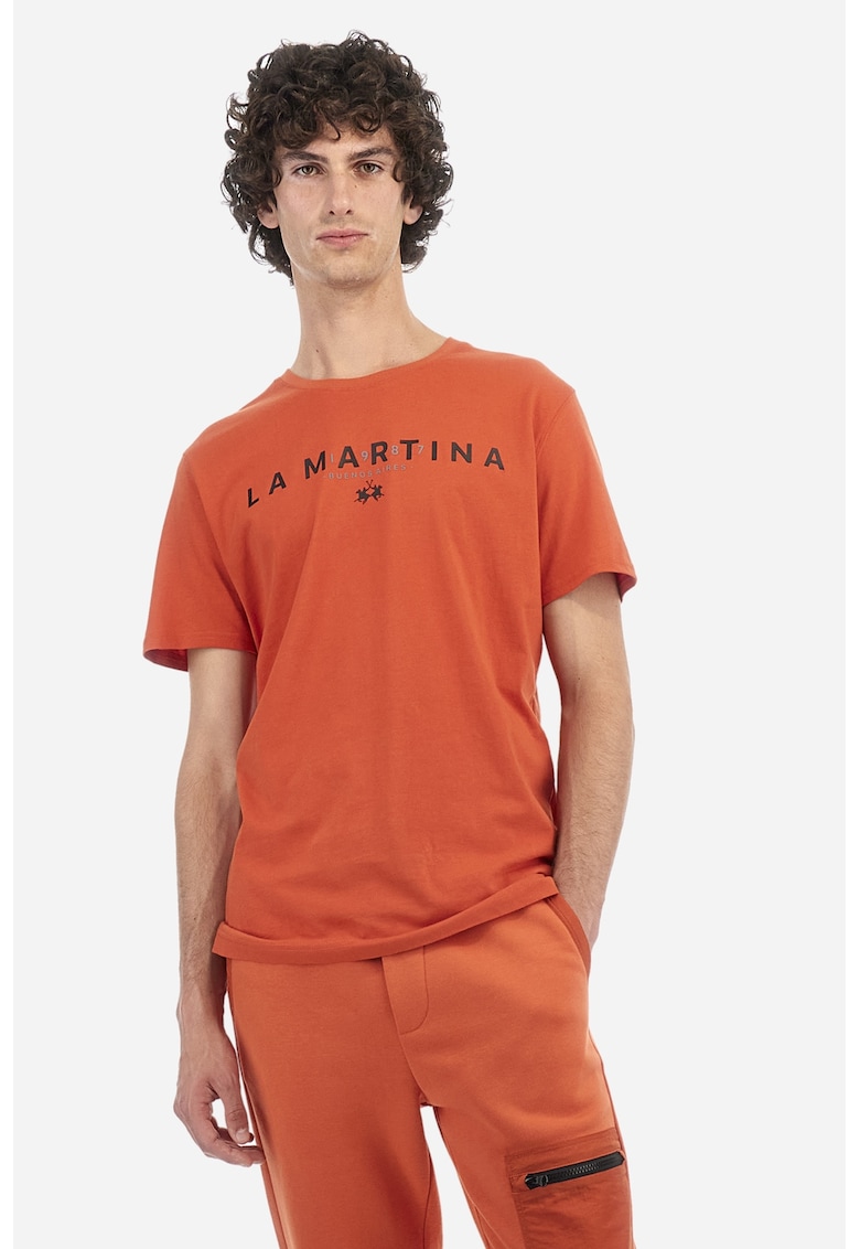 Tricou de bumbac cu logo Tricou de bumbac cu logo