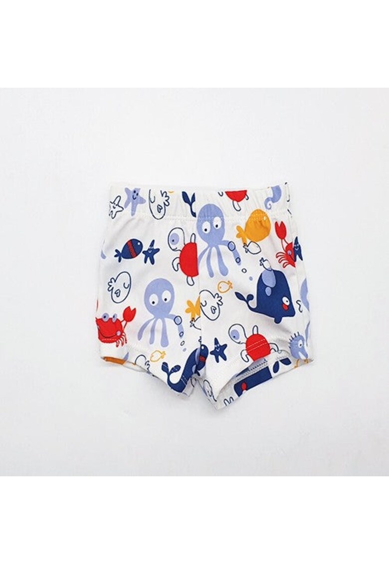 Slip model animale acvatice baieti -  35029 - Alb - Slip model animale acvatice baieti -  35029 - Alb -