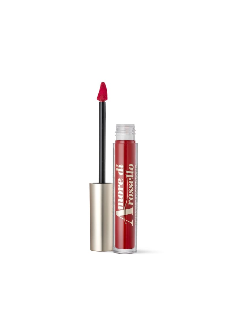Ruj lichid mat cu efect de volum - cu extract de rodie - rosu - Amore di rossetto - 2.5 ML -