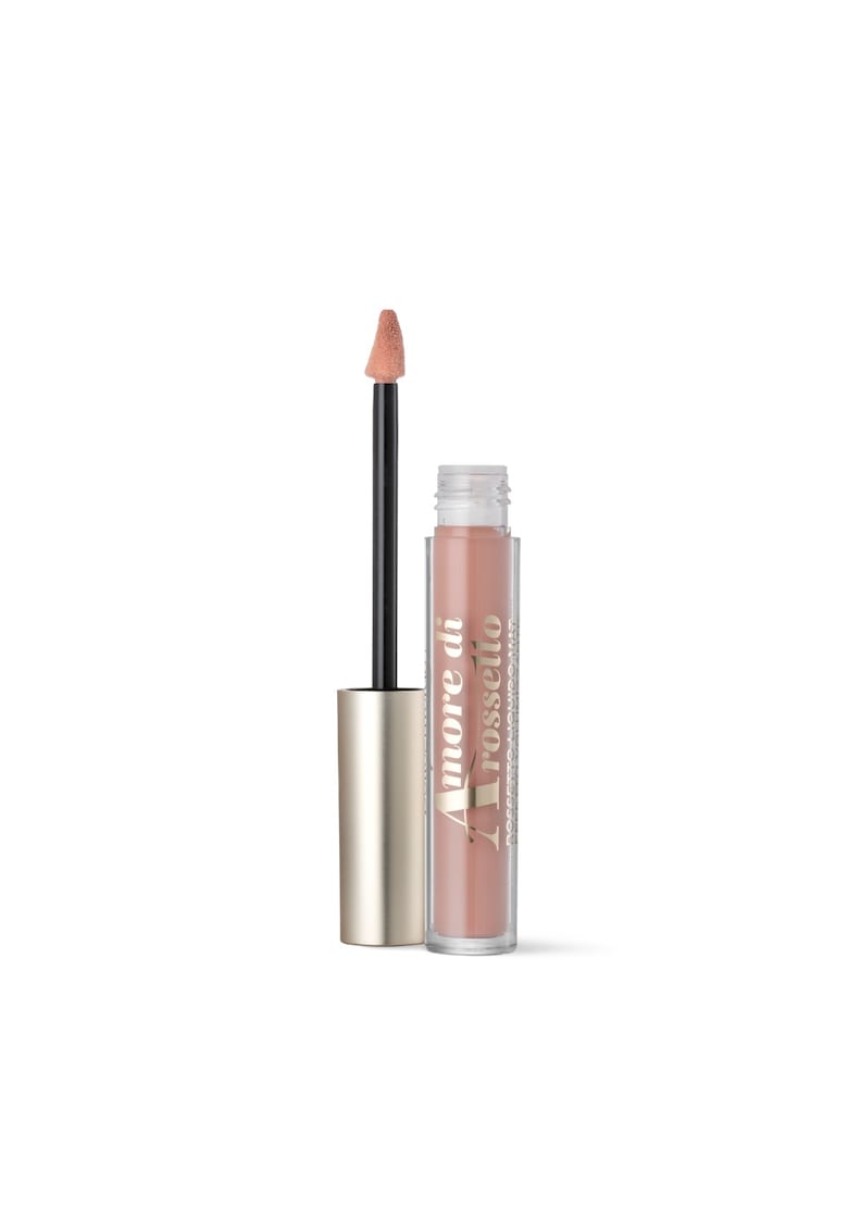 Ruj lichid mat cu efect de volum - cu extract de rodie - bej roz - Amore di rossetto - 2.5 ML -