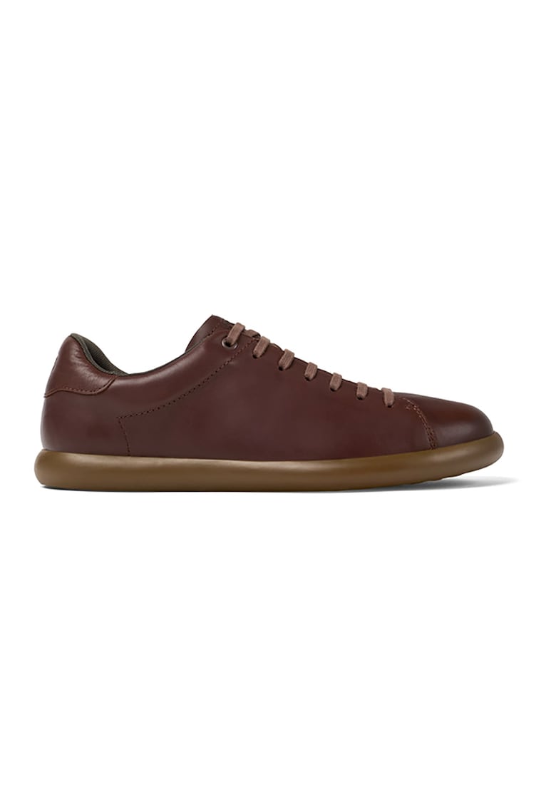 Pantofi sport de piele Pelotas - Maro cognac
