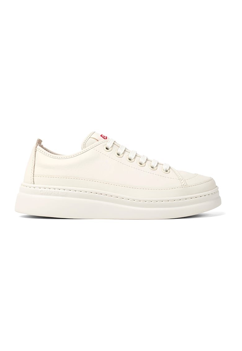 Pantofi sport low-cut de piele Twins 50297 - Alb