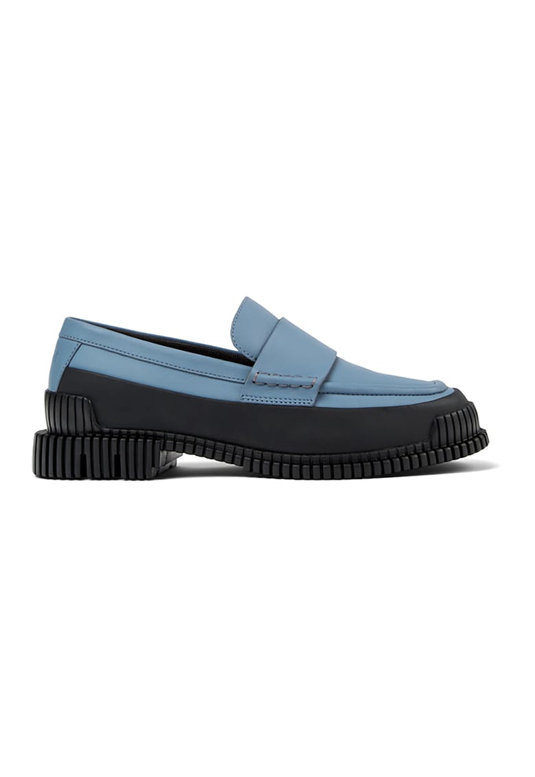 Pantofi loafer uni de piele