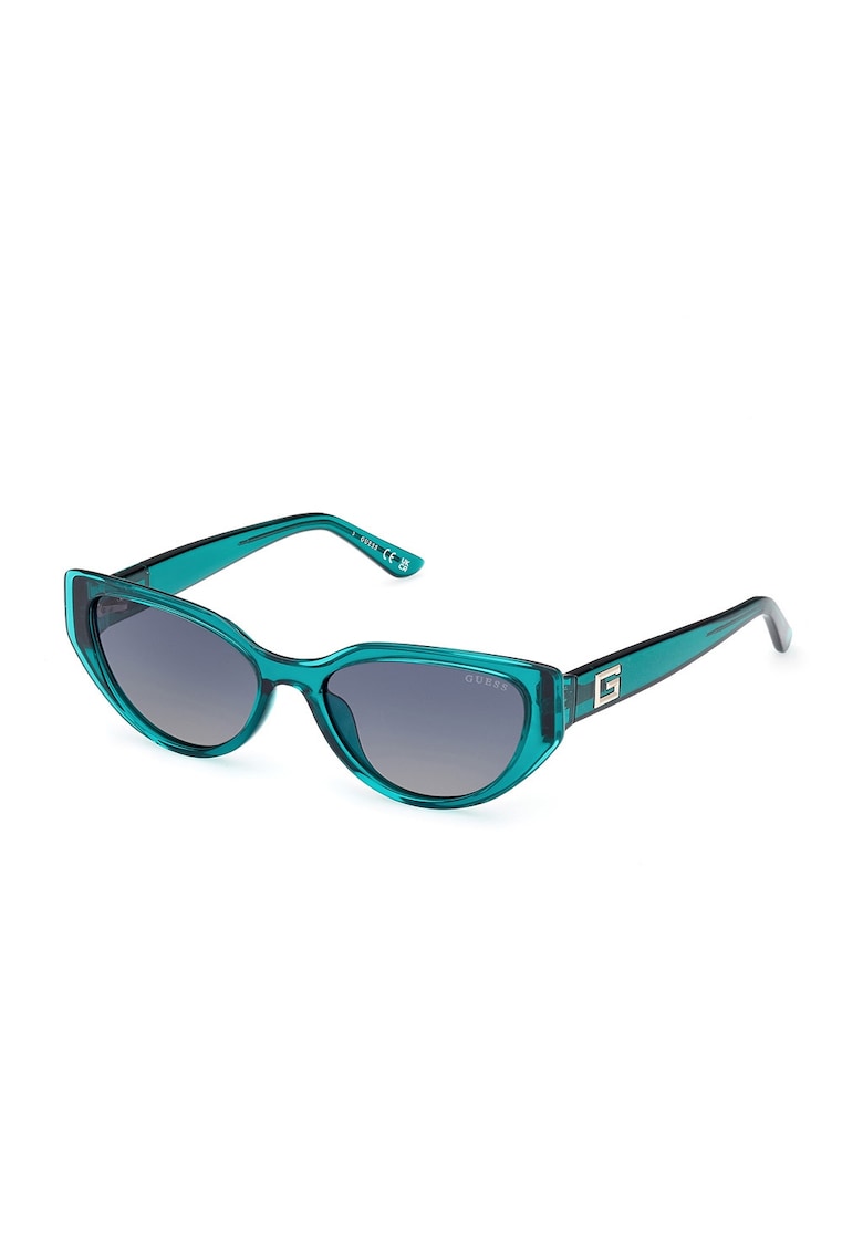 Ochelari de soare cat-eye cu lentile uni