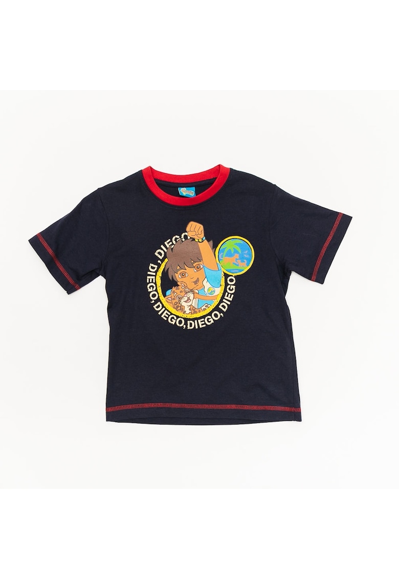 Tricou - baieti - DIEGO1984 - Bleumarin - Bleumarin