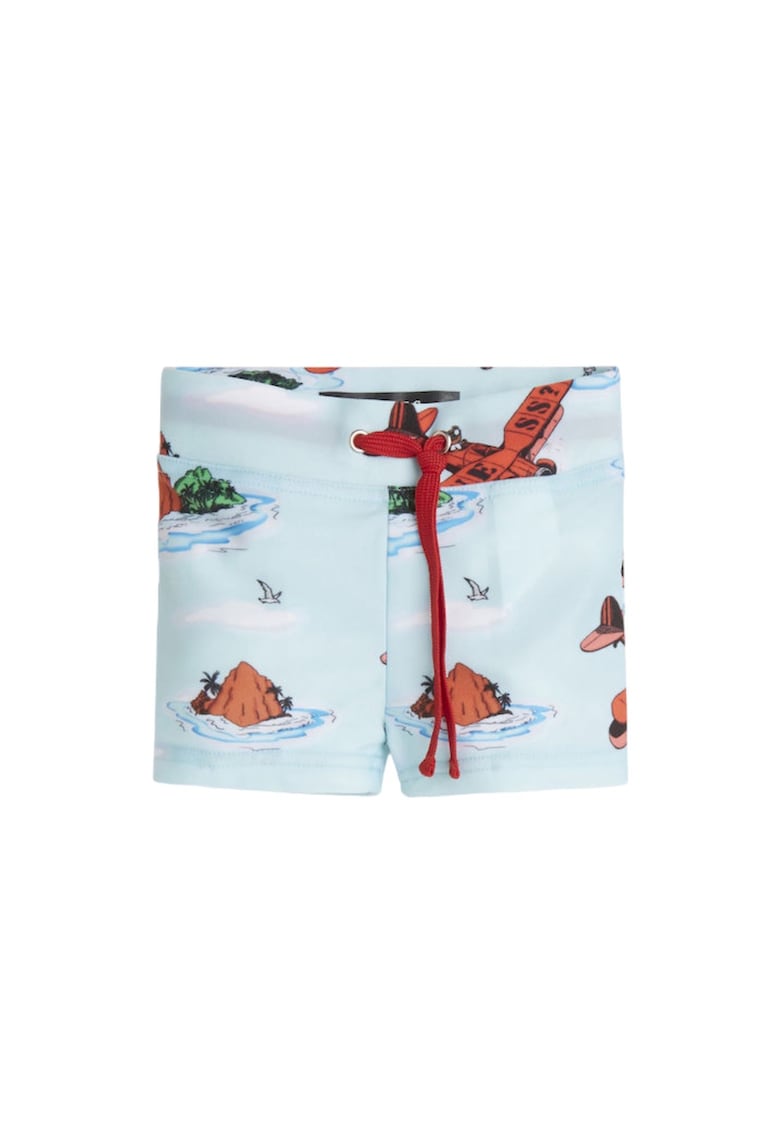 Costum de baie baieti - Poliamida/Elastan - Albastru