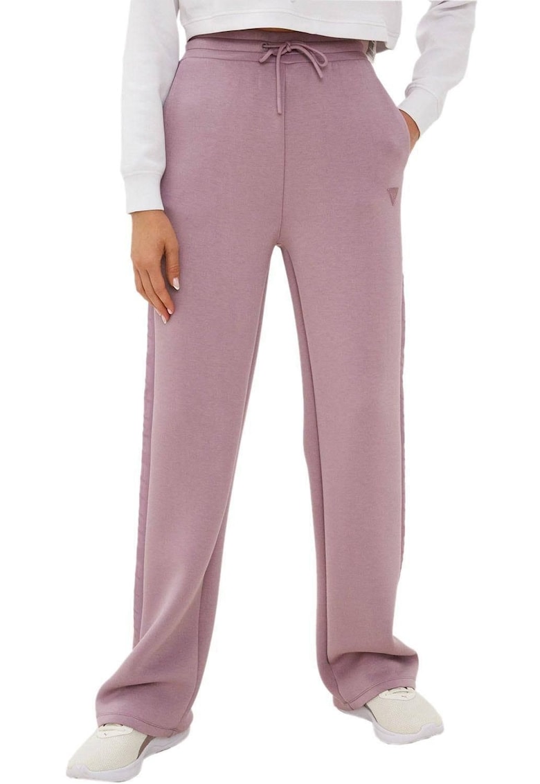 Pantaloni sport dama - Viscoza/Poliamida - Mov