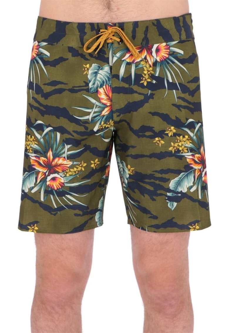 Pantaloni inot barbati - Poliester/Elastan - Multicolor -