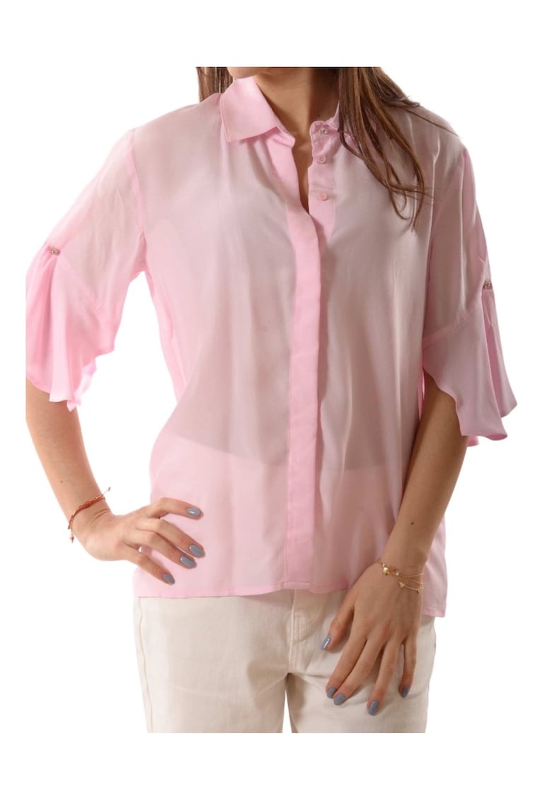 Camasa dama - Viscoza - Roz