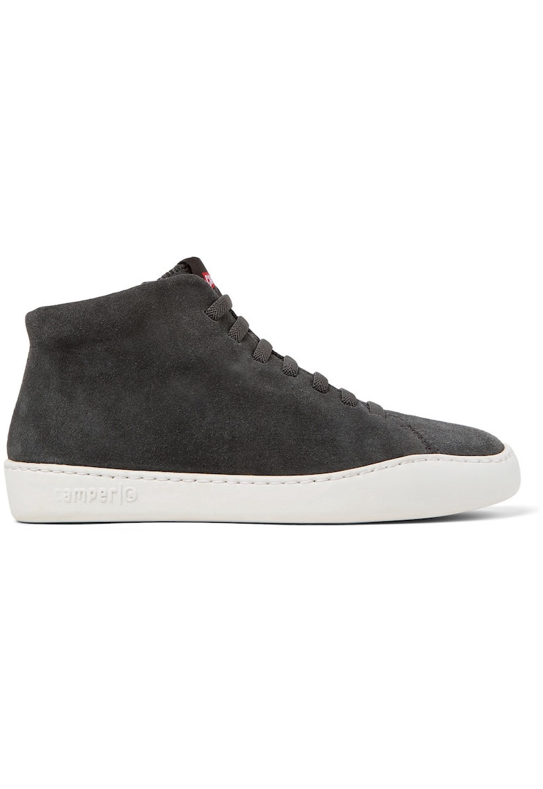 Pantofi sport high-top de piele intoarsa Peu Touring - Gri