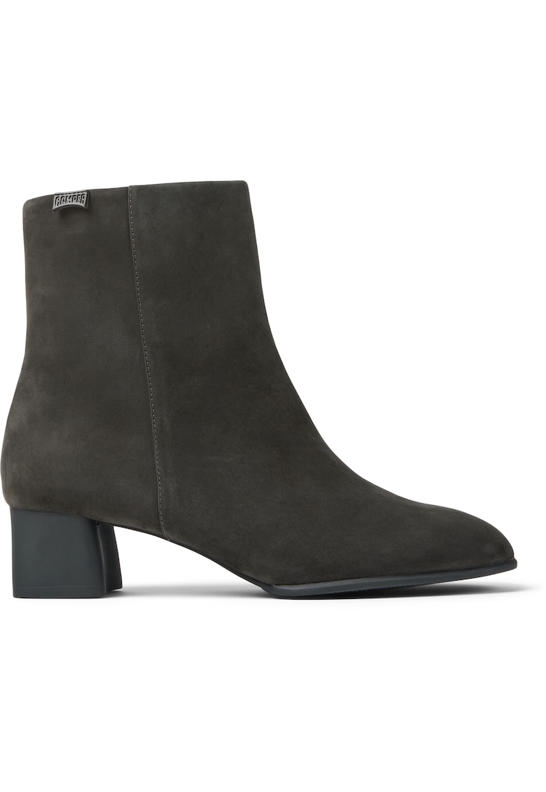 Botine de piele nabuc Katie