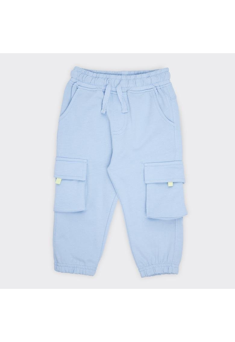 Pantaloni sport cu buzunare la genunchi  - Find The Wave - Blue - pentru baietei