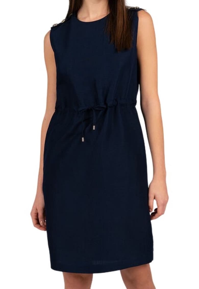 Rochie - In/Viscoza - Bleumarin -