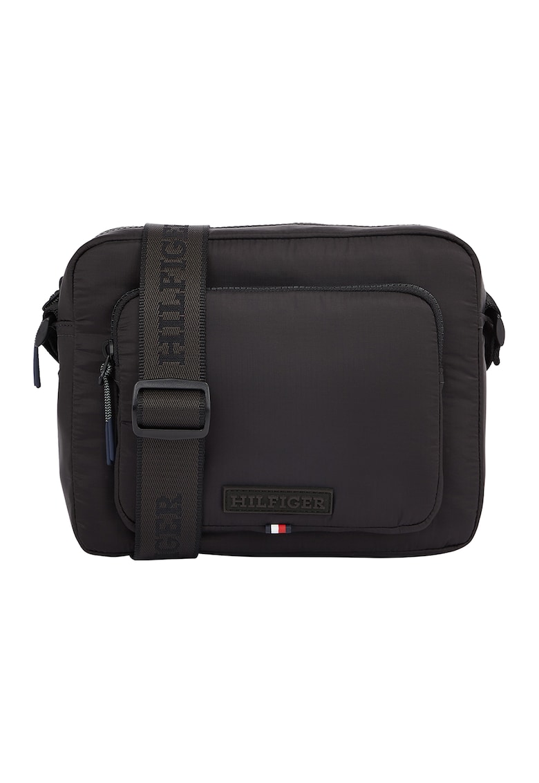 Geanta crossbody cu buzunar exterior